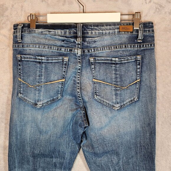 BKE Payton Universal Fit Mid-Rise Bootcut Jeans Womens 33x33.5 Medium Wash - Picture 12 of 16
